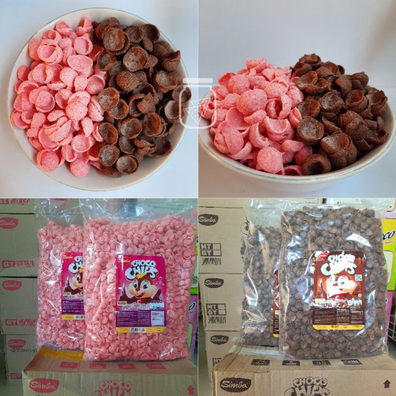 

[950gr] Simba Choco Chips & Strawberry