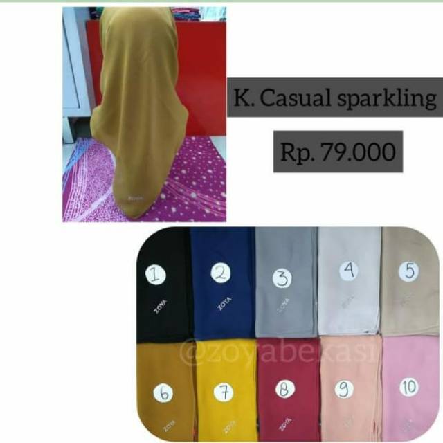 CASUAL SPARKLING ZOYA