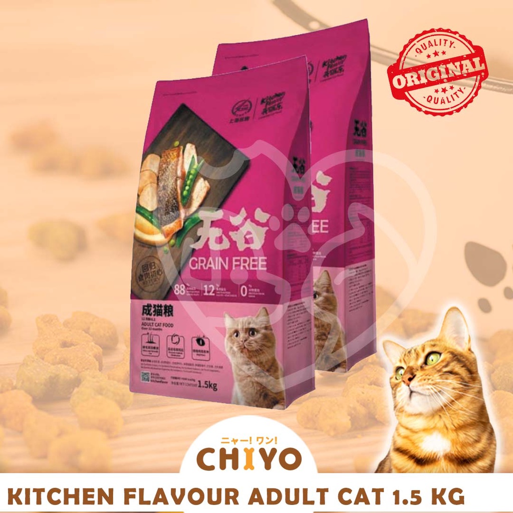 Kitchen Flavor Adult Tuna 1.5 Kg Makanan Kucing