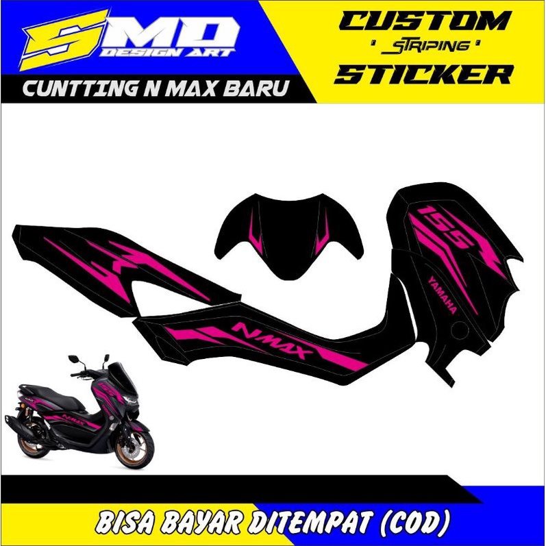 STICKER CUTTING NMAX NEW STRIPING NMAX BARU 3