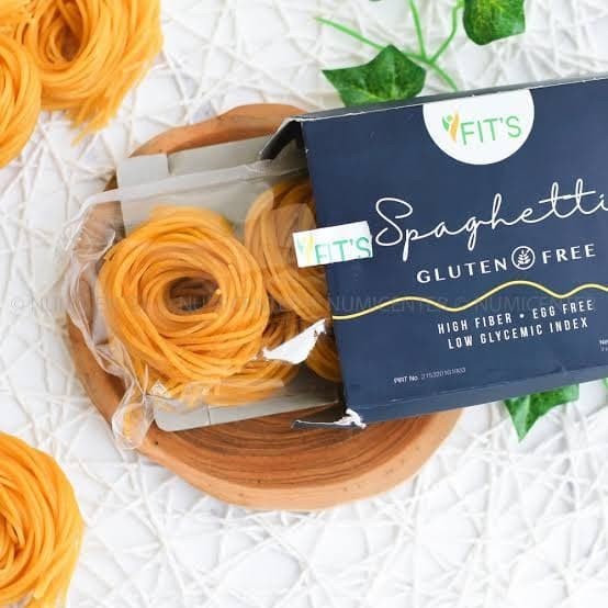 

pasta-aneka- fit's spaghetti gluten free organik180g / spageti organik / fits spagh -aneka-pasta.