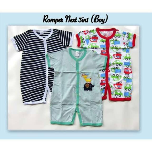 ROMPER BAYI 3 IN 1 /  1 PECK