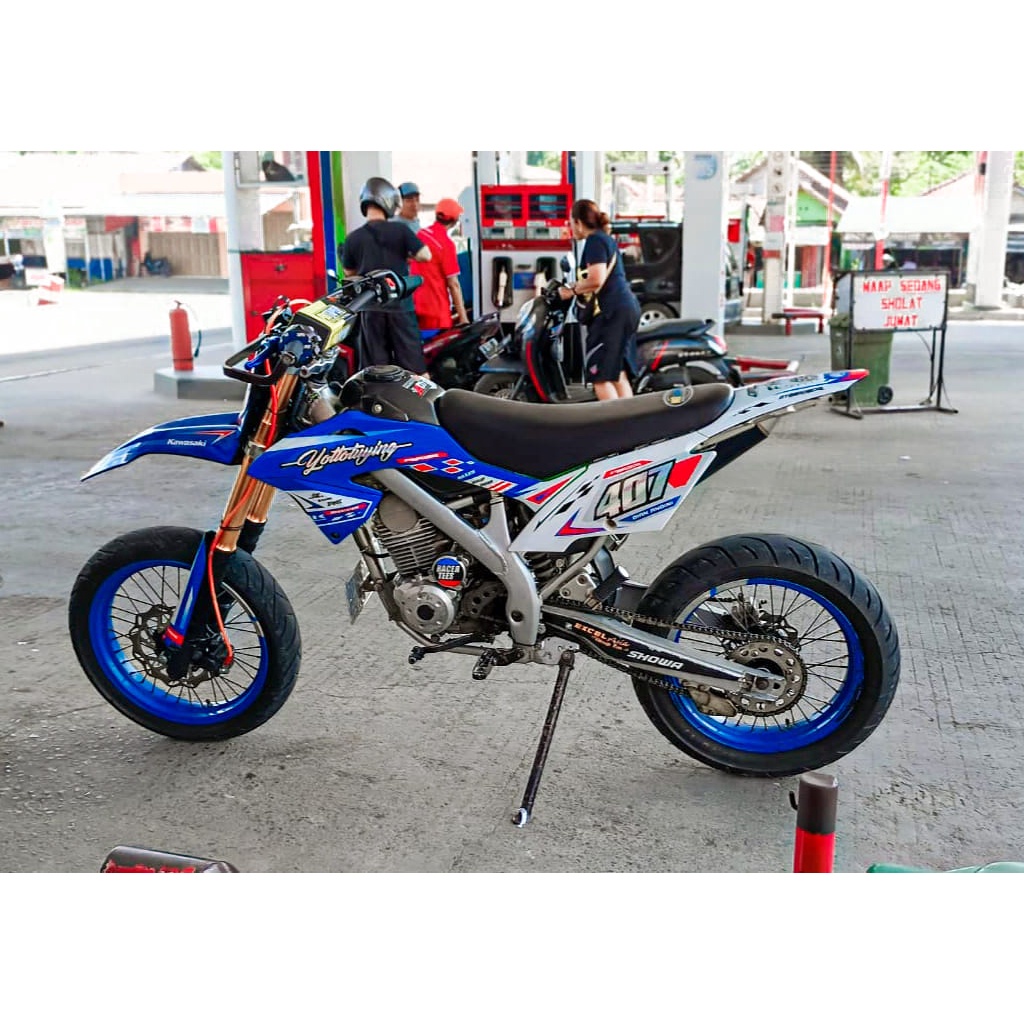 Decal dtracker / klx bf / full body bisa custom murah