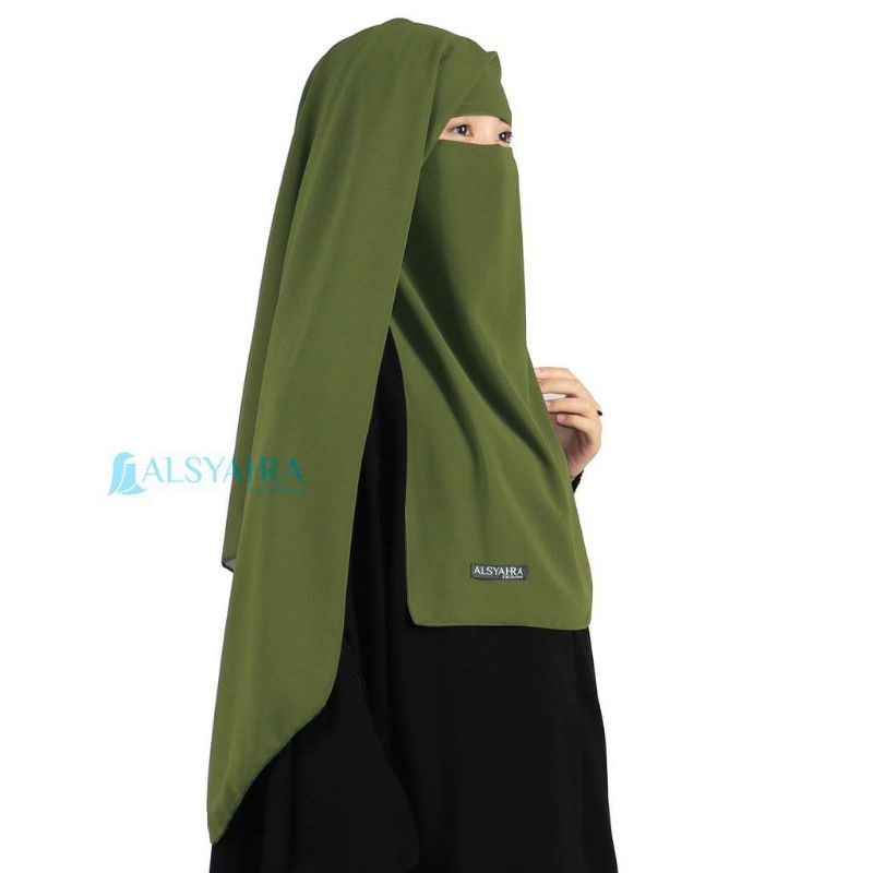 Niqab Yaman Sifon Premium Alsyahra Exclusive