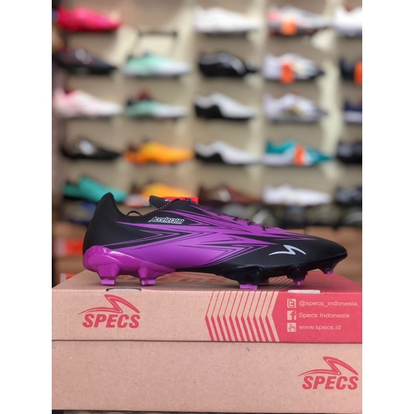 Jual LIGHTSPEED 3 META CRUSH JET BLACK PURPLE / SEPATU BOLA SPECS
