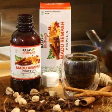 

PROMO !! Madu herbal alami rempah propolis raja rimpang