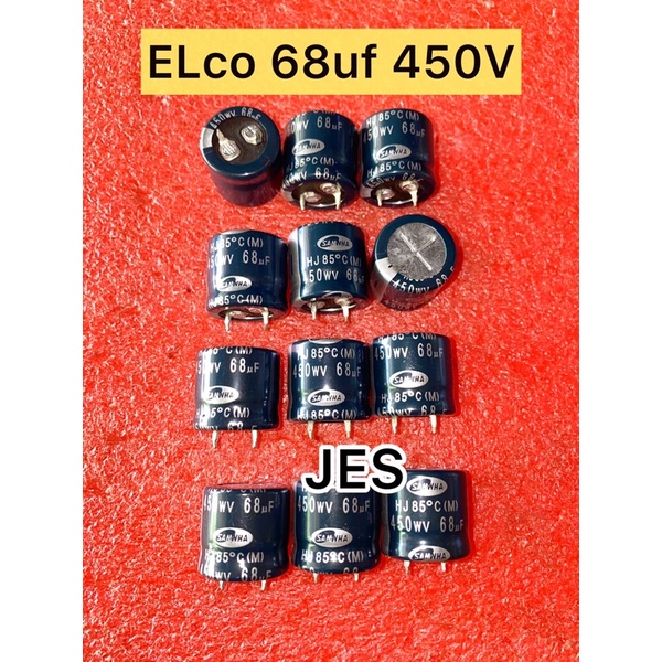 ELCO 68uf 450V