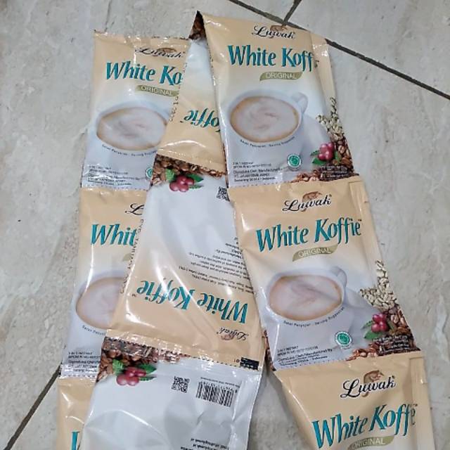 

Luwak white coffee 10x20gram