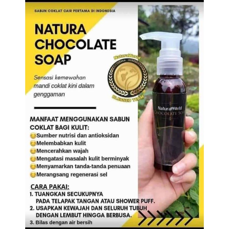 

Natura Chocolate soap 100% ORIGINAL