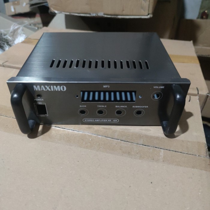 Box power amplifier + usb merk kurae / box power / box amplyfier