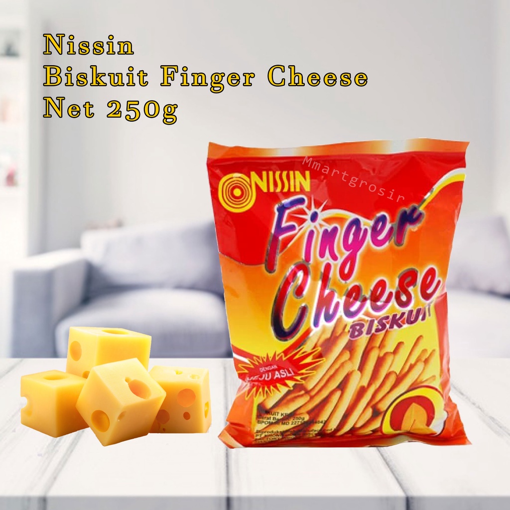 Nissin / Finger Cheese / Biskuit / 250g