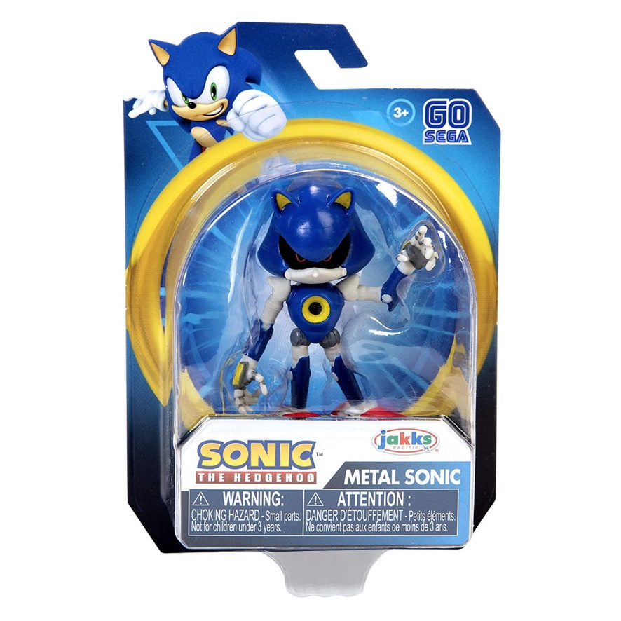 JAKKS Pacific Action Figure 2,5 Inch Sonic The Hedgehog - Metal Sonic