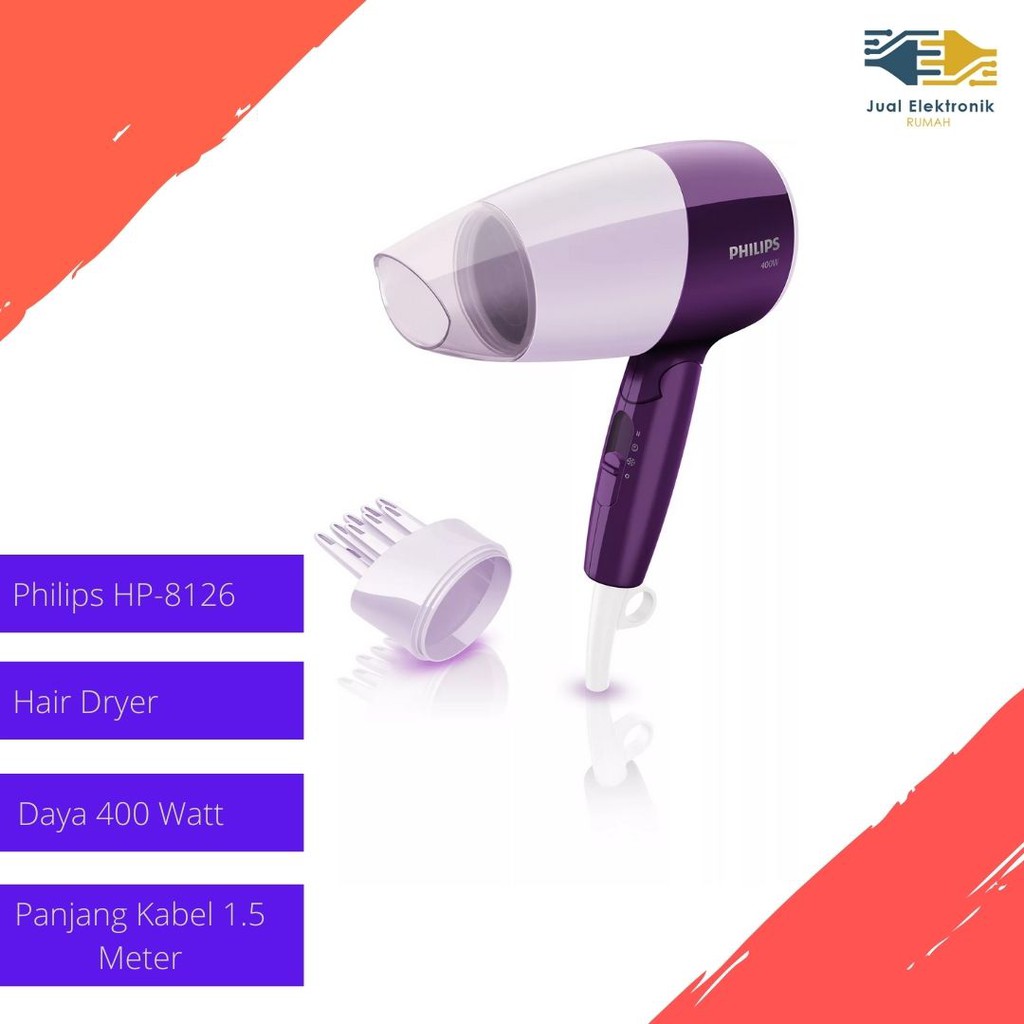 Hair Dryer Pengering Rambut Philips HP-8126 Paling Murah