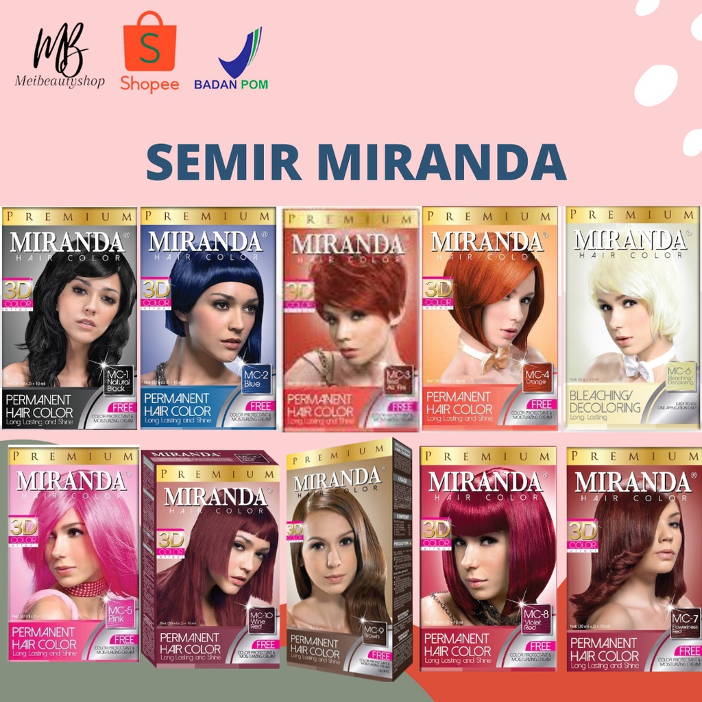 MIRANDA HAIR COLOR 30 ml