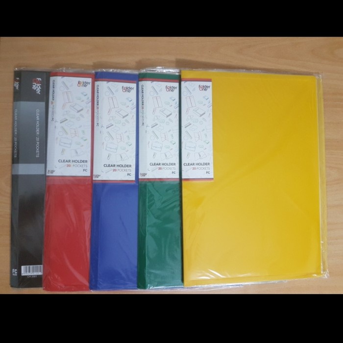 

READY clear holder f4 folder one isi 20 40 60 - 60 TERLARIS