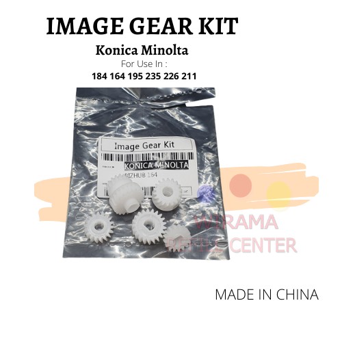 GEAR KIT Imaging Unit Konica Minolta BIZHUB 184 164 195 235 226 ORIGINAL