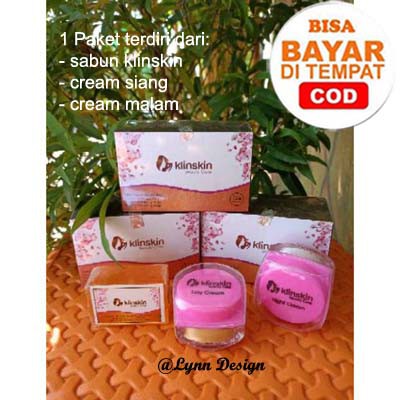 Paket Klinskin Cream + Sabun