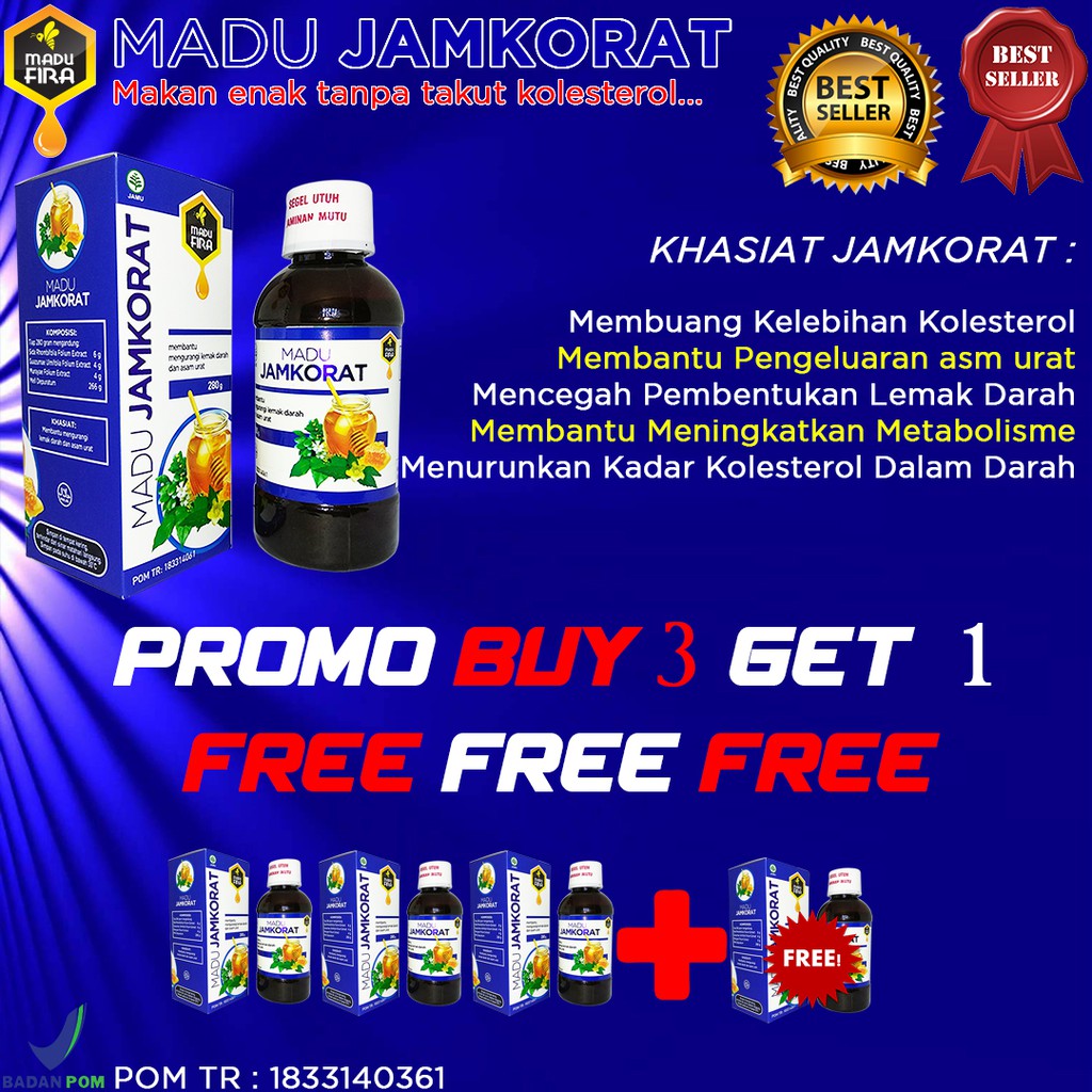 

Madu Untuk Menurunkan Kolesterol Dan Asam Urat - Madu Jamkorat