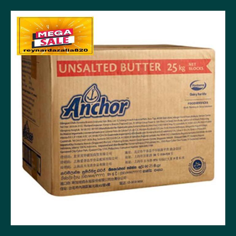 

Reypsum Butter Anchor Unsalted 1Kg Repack S30Cryr