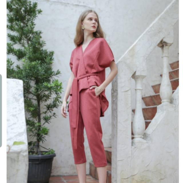 Maven Lennox pants color Beet Red