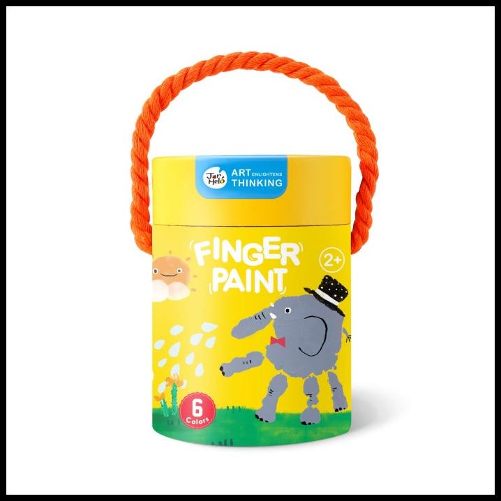 

Joan Miro Finger Paint Set 6 Colors Kado Anak Cat Air Washable Paint