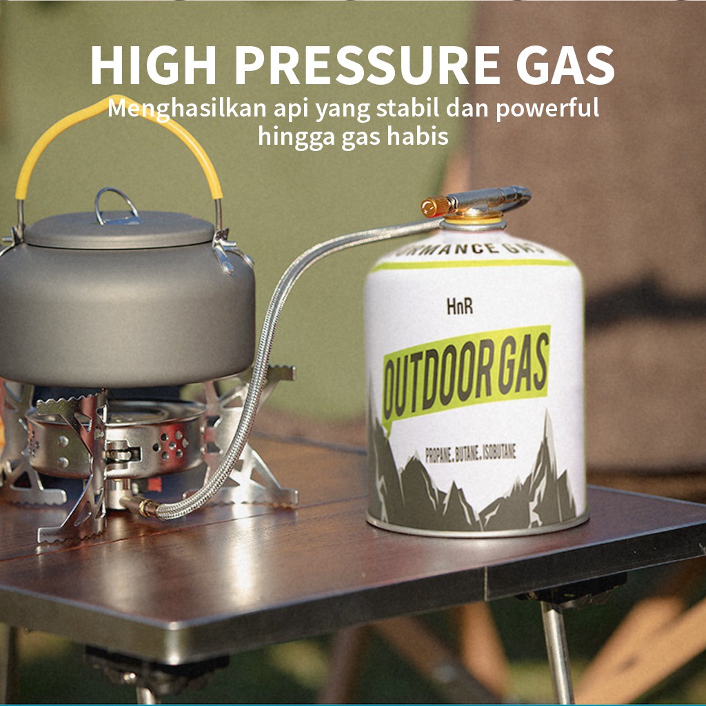 TABNG GAS CANISTER HIKE N RUN TERISI GAS TABUNG ALAT MASAK CAMPING ULTRALIGHT GUNUNG OUTDOOR