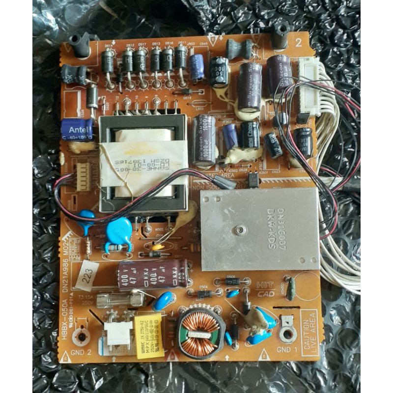 Jual POWER SUPPLY LED TV POLYTRON PLD24D600W psu polytron pld24d600w