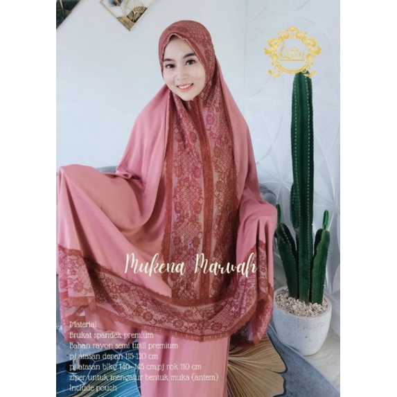 Mukena Marwah by Queen/mukena cantik