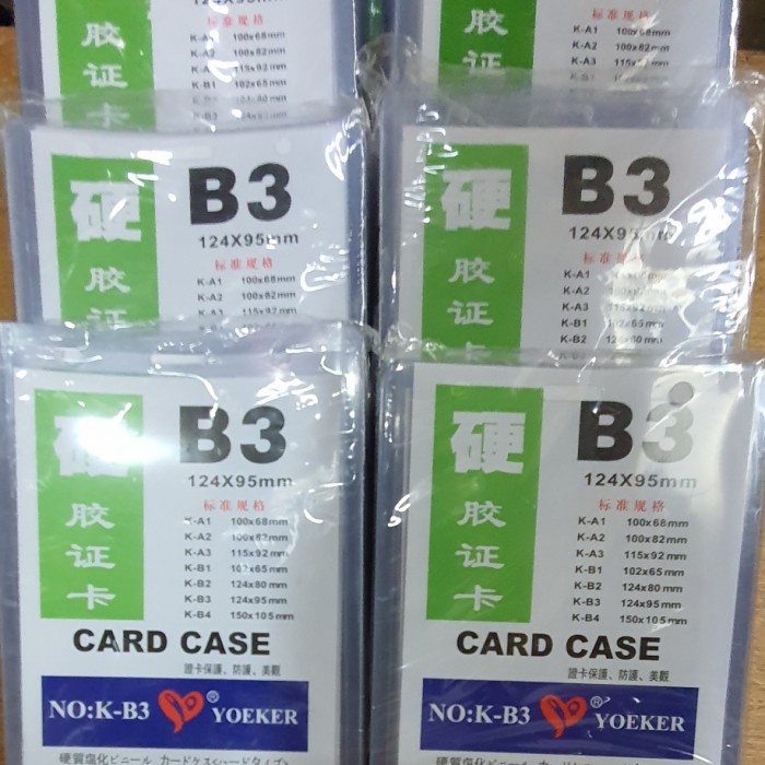 

Hemat Plastik Id Card Case B3 Gilaa!!!