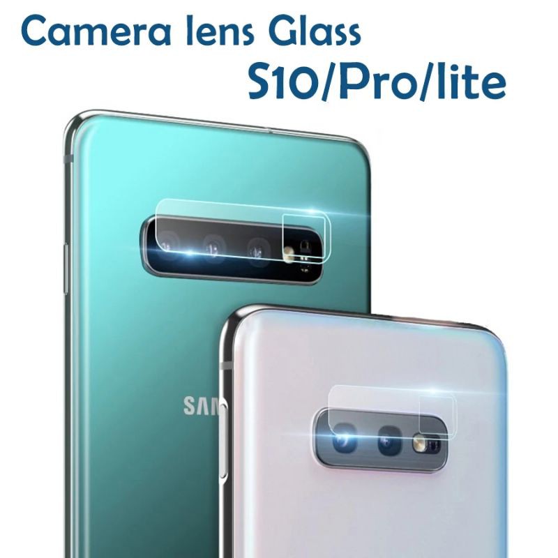 Tempered Glass Camera Anti Gores Kaca Kamera Samsung Galaxy S10 S10 plus  S10plus Pelindung Lensa