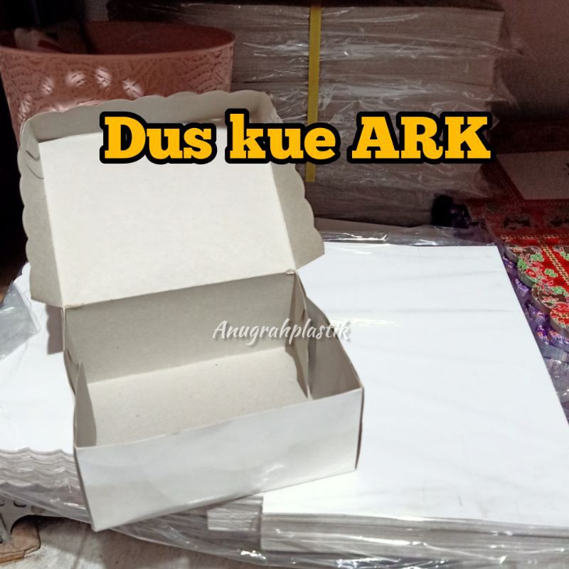 

Dus roti ARK/ dus kue putih polos ARK ( per pack)