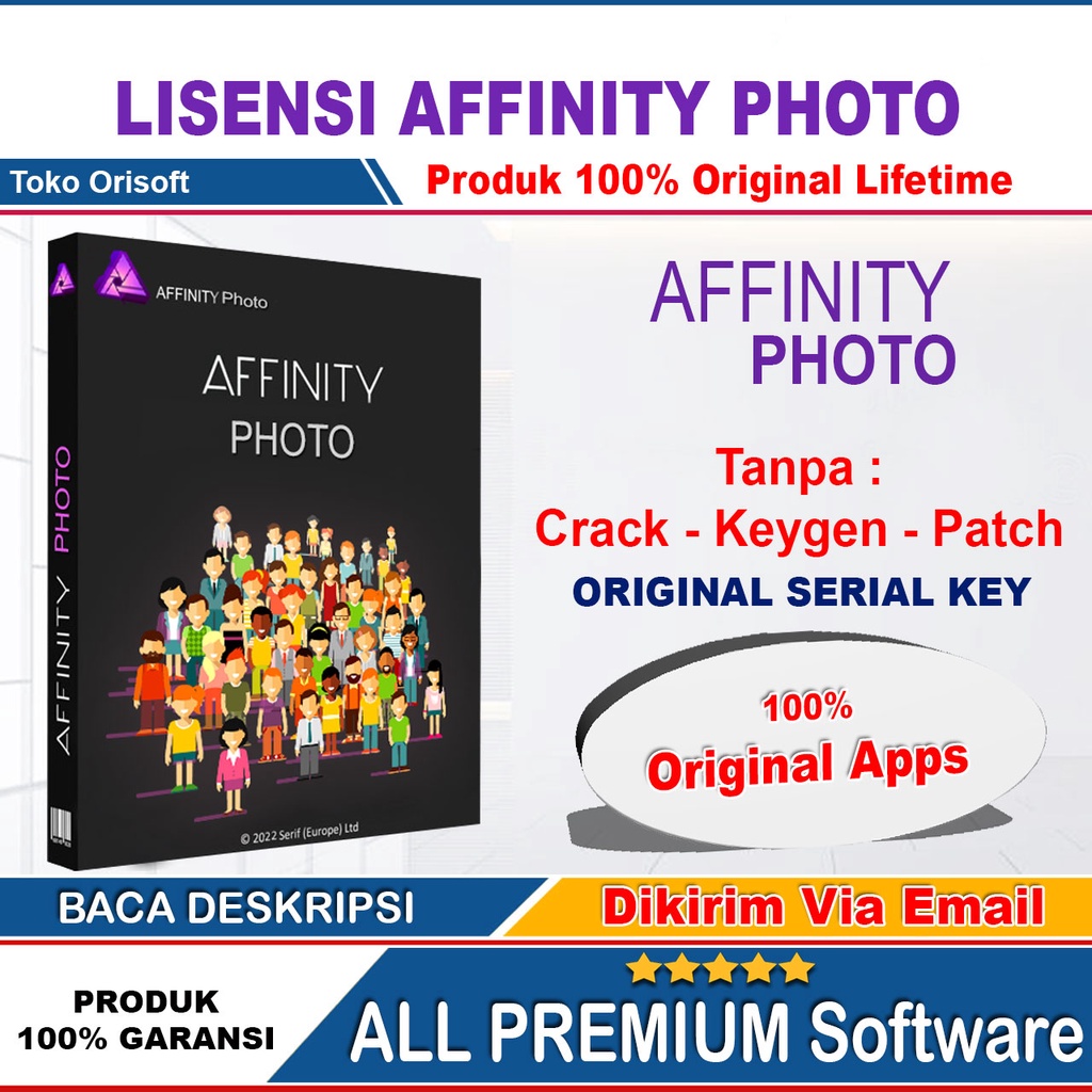 [WIN/MacOS] Lisensi Serif Affinity Photo V1.10.5+ Terbaru 2022 Original FullVersion