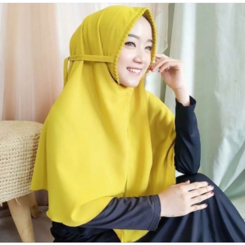 (mr) bergo mariyam Lipit Bergo rempel bergo lipit bergo tali lipit bergo instan maryam lipit kcb