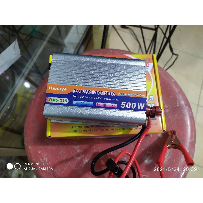 inverter DC to AC PLN 12v to 220v.