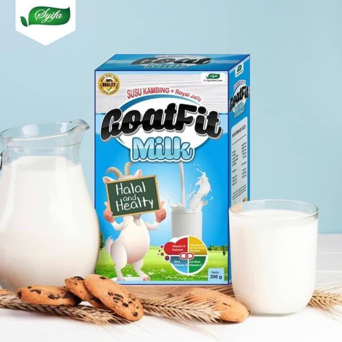 

promo murah Susu kambing goat fit lebih plus royal jelly hrg lbh murah dr gomars