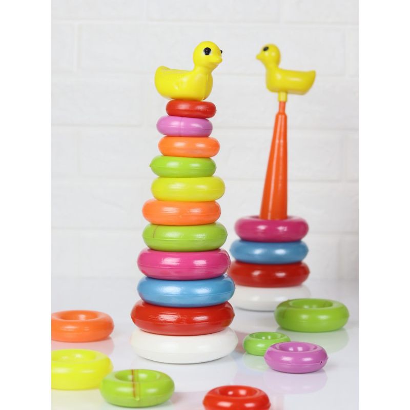 mainan edukasi anak ring donat 10 susun-2