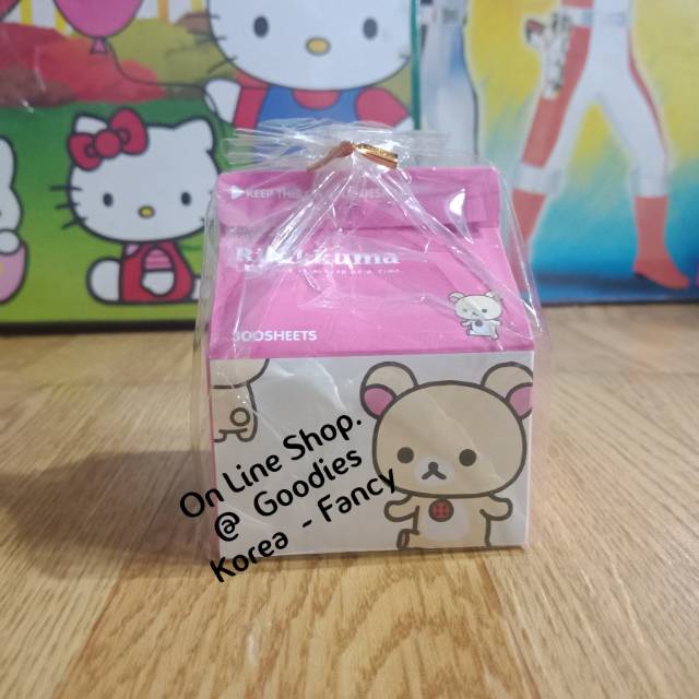 

Ori Korea Memo Kertas Kotak Susu Rilakkuma Ready Stock