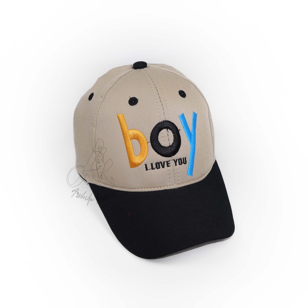 TOPI ANAK Bordir BOY / TOPI ANAK BORDIR BOY