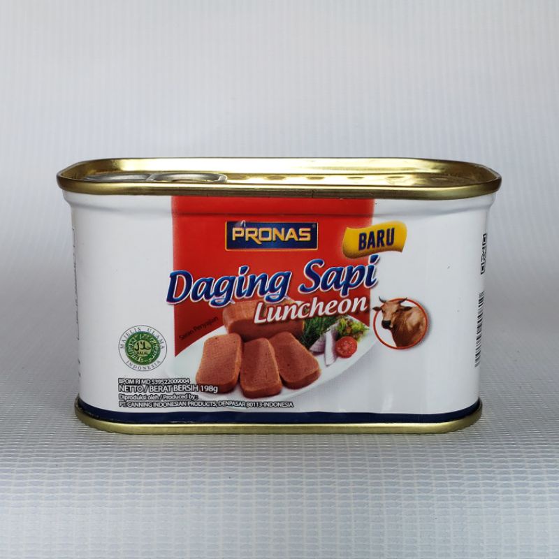 

pronas luncheon daging sapi
