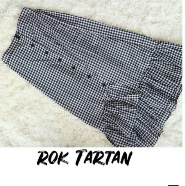 Rok tartan zara