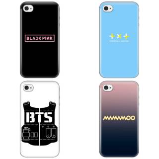 Soft case anticrack blackmatte logo kpop bts/blackpink