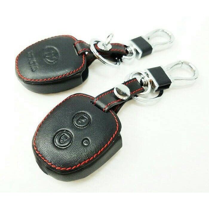 Leather Key Cover - Sarung Kunci Kulit Grand New Avanza - Veloz 2016