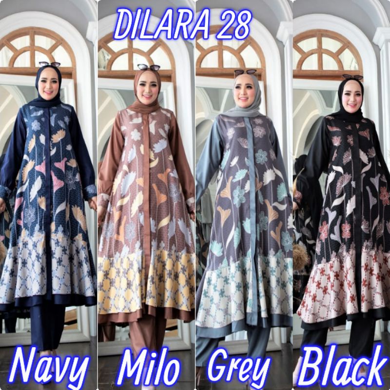 TERMURAH READY BEST SELLER  SETELAN DILARA 28 ORI GLZ