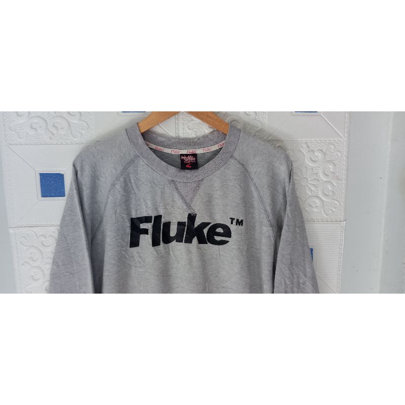 Crewneck FLUKE second branded