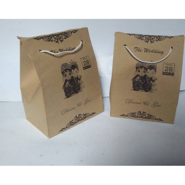 Terlaris Paper Bag Tempat Mangkok  Bola 11x6x12 zMmpzKhNXjO68