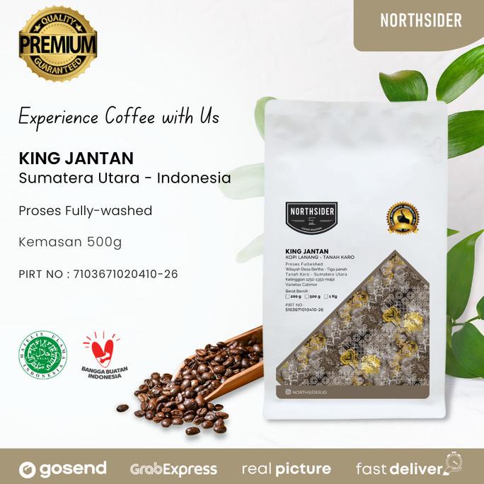 

[COD] BIJI KOPI ARABIKA KING JANTAN TANAH KARO - 500GR NORTHSIDER COFFEE [COD]