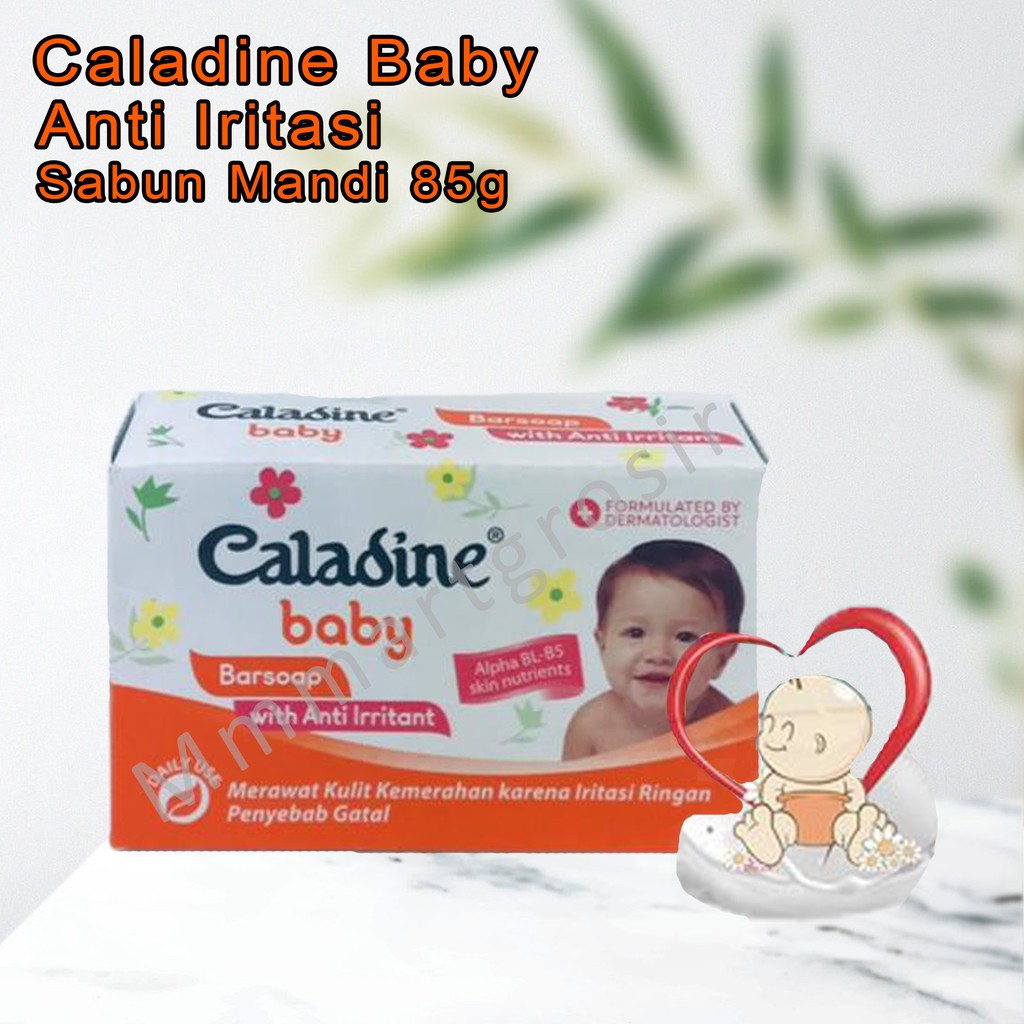 Caladine baby / Barsoap with anti irritant / Sabun batang anti iritasi / 85g