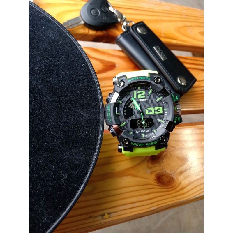 JAM TANGAN PRIA SPORT DIGITAL ANALOG