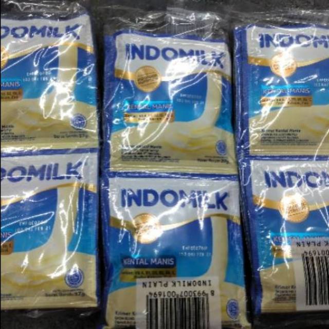 

Indomilk sachet isi 6 x @37 gr