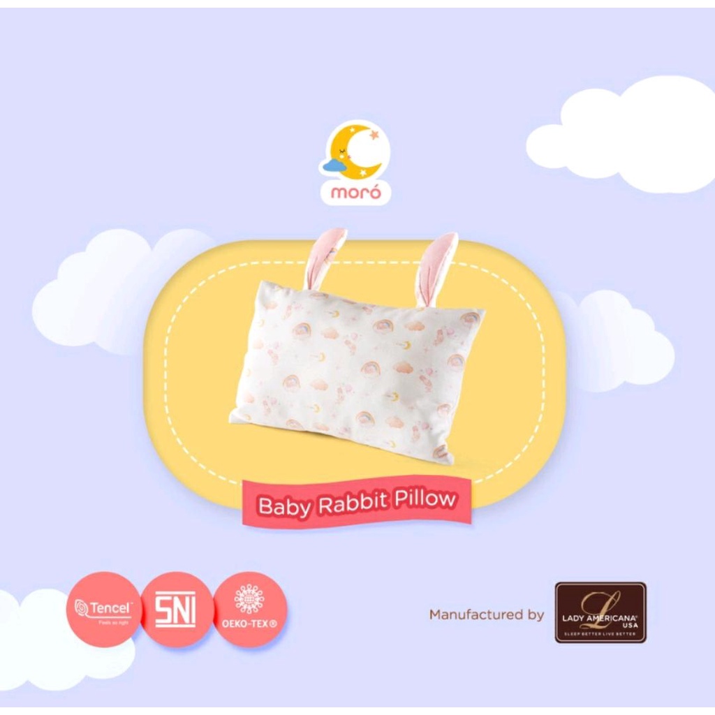 MORO BABY RABBIT PILLOW / BANTAL BAYI